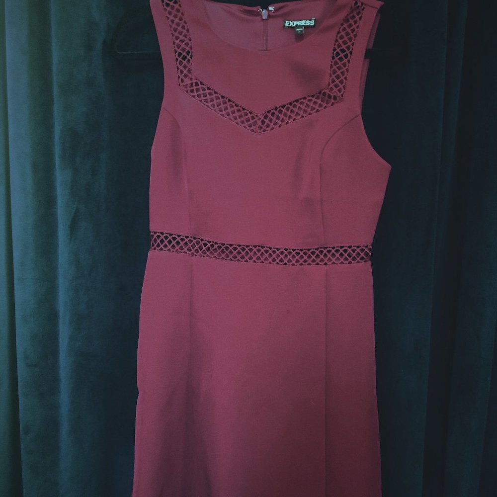 Maroon Express Dress - New Without Tags